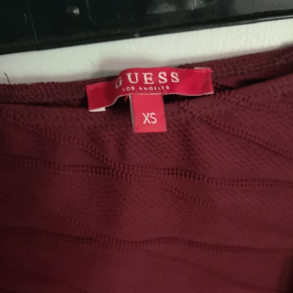 💮 GUESS Burgundy Dress 💮 - Picture 2 of 3